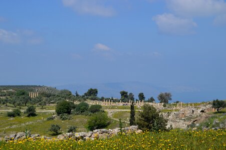 Voyage de l'UTL Marennes Oléron en Jordanie et Jérusalem,  Um Qais