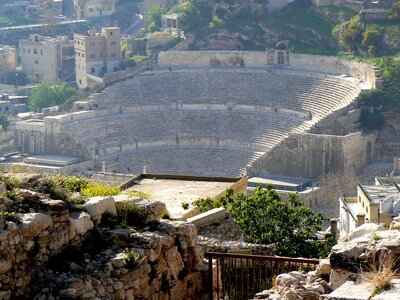 Voyage de l'UTL Marennes Oléron en Jordanie et Jérusalem, Amman - Théâtre romain
