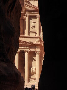 Voyage de l'UTL Marennes Oléron en Jordanie et Jérusalem, Petra - Le Trésor  (El Kazneh)