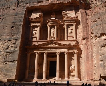 Voyage de l'UTL Marennes Oléron en Jordanie et Jérusalem, Petra -  El Khazneh
