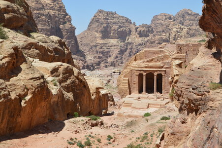 Voyage de l'UTL Marennes Oléron en Jordanie et Jérusalem, Petra - Tombeau