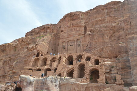Voyage de l'UTL Marennes Oléron en Jordanie et Jérusalem, Petra - Tombeau à l’urne