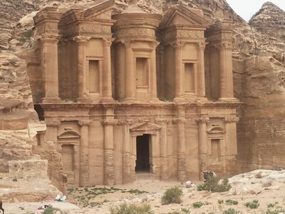 Voyage de l'UTL Marennes Oléron en Jordanie et Jérusalem, Petra -  Le Deir