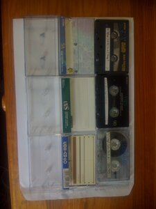 Ancien ordi, cassettes 60 et 90 minutes