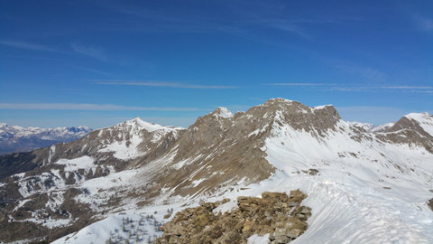 Randonnée du 26/02/2017 au sommet de la Fourche, La Pousterle, le Piolit