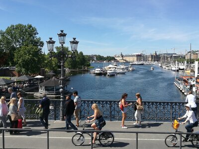 Stockholm - Juillet 2017, hop on&off 2 - harbour Nybroviken