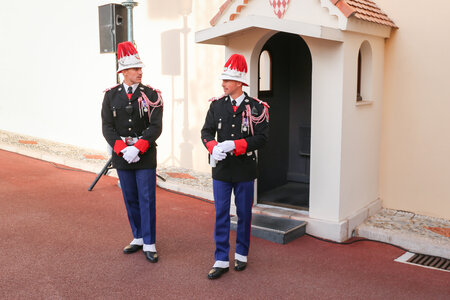 Fête Nationale Monaco 2017. Carabiniers, Fête-Nationale-2017-9