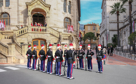 Fête Nationale Monaco 2017. Carabiniers, Fête-Nationale-2017-60