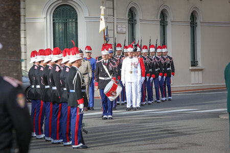 Fête Nationale Monaco 2017. Carabiniers, Fête-Nationale-2017-99