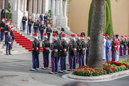 Fête Nationale Monaco 2017. Carabiniers, Fête-Nationale-2017-130
