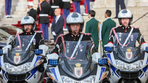 Fête Nationale Monaco 2017. Carabiniers, Fête-Nationale-2017-137