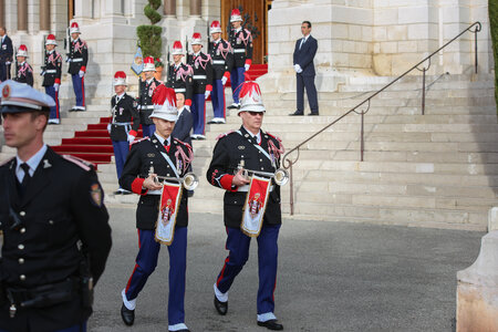 Fête Nationale Monaco 2017. Carabiniers, Fête-Nationale-2017-146