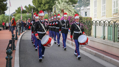 Fête Nationale Monaco 2017. Carabiniers, Fête-Nationale-2017-152