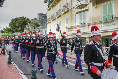 Fête Nationale Monaco 2017. Carabiniers, Fête-Nationale-2017-153