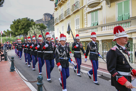 Fête Nationale Monaco 2017. Carabiniers, Fête-Nationale-2017-154