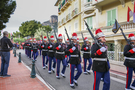 Fête Nationale Monaco 2017. Carabiniers, Fête-Nationale-2017-155