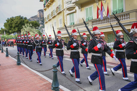 Fête Nationale Monaco 2017. Carabiniers, Fête-Nationale-2017-158