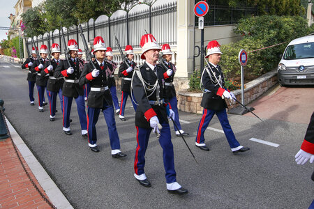 Fête Nationale Monaco 2017. Carabiniers, Fête-Nationale-2017-180