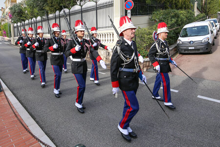 Fête Nationale Monaco 2017. Carabiniers, Fête-Nationale-2017-182