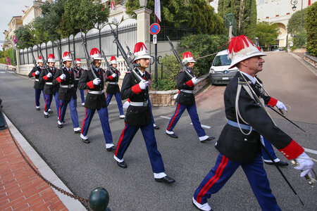 Fête Nationale Monaco 2017. Carabiniers, Fête-Nationale-2017-183