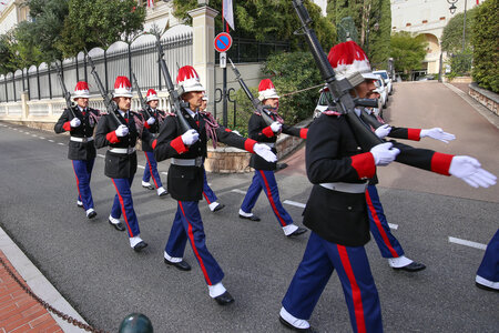 Fête Nationale Monaco 2017. Carabiniers, Fête-Nationale-2017-186