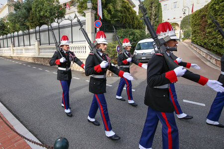 Fête Nationale Monaco 2017. Carabiniers, Fête-Nationale-2017-187