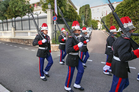 Fête Nationale Monaco 2017. Carabiniers, Fête-Nationale-2017-188