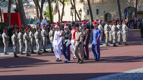 Fête Nationale Monaco 2017. Carabiniers, Fête-Nationale-2017-258