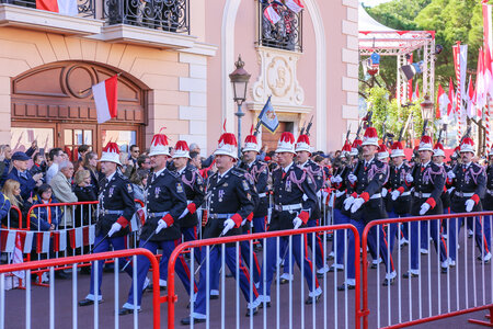 Fête Nationale Monaco 2017. Carabiniers, Fête-Nationale-2017-263