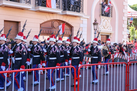 Fête Nationale Monaco 2017. Carabiniers, Fête-Nationale-2017-275