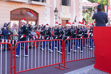 Fête Nationale Monaco 2017. Carabiniers, Fête-Nationale-2017-302