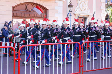 Fête Nationale Monaco 2017. Carabiniers, Fête-Nationale-2017-305