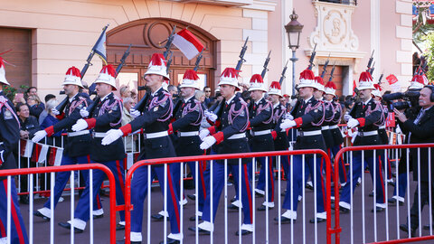 Fête Nationale Monaco 2017. Carabiniers, Fête-Nationale-2017-311