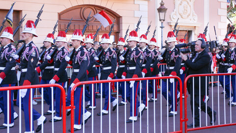Fête Nationale Monaco 2017. Carabiniers, Fête-Nationale-2017-312