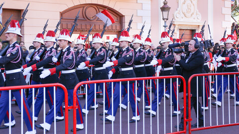 Fête Nationale Monaco 2017. Carabiniers, Fête-Nationale-2017-313