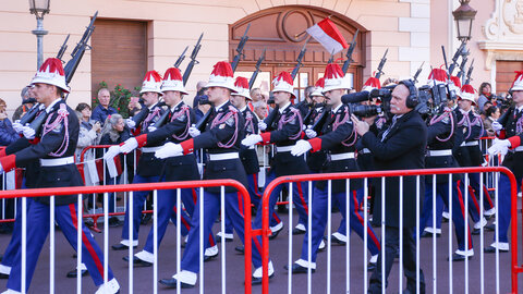 Fête Nationale Monaco 2017. Carabiniers, Fête-Nationale-2017-315