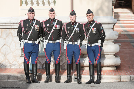 Carabiniers Fête Nationale 2018, Carabiniers F.N  74 