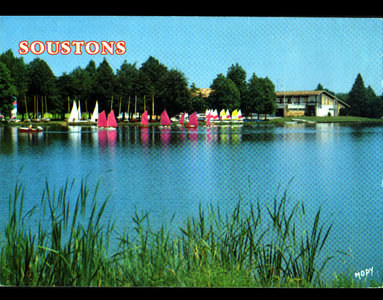 Cartes postales de Soustons, 06 Centre nautique 04