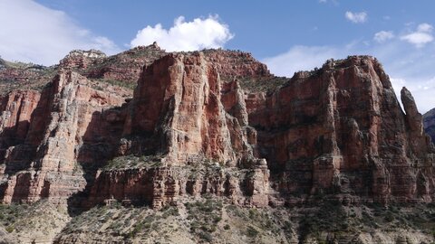 USA oct nov 2018, _1220140 Au-dessus de Roaring Spring  North Rim  PN Grand Canyon