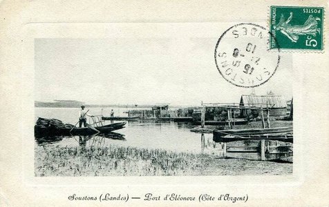 Cartes postales de Soustons, 02 Port d’Eleonore