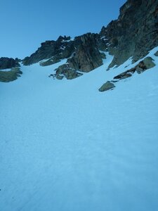 Caf 47 Alpinisme Andorre Goulotte Dels Mussols  au pic de Bony Envalira, DSCN9391
