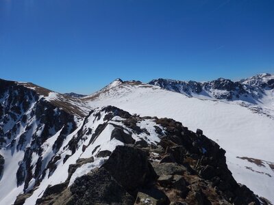 Caf 47 Alpinisme Andorre Goulotte Dels Mussols  au pic de Bony Envalira, DSCN9418
