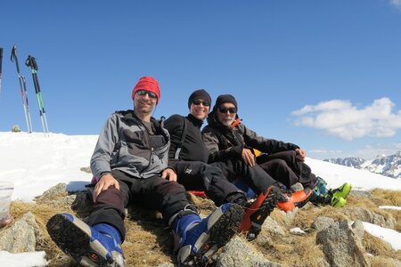 Raid ski de rando Encantats 2019, Au Tuc de Lluça (2777 m), le voisin du Tuc de ... Vous suivez ?