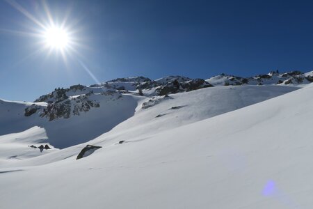 Raid ski de rando Encantats 2019, Vendredi 22 mars : 7e jour de raid, 6e jour de soleil